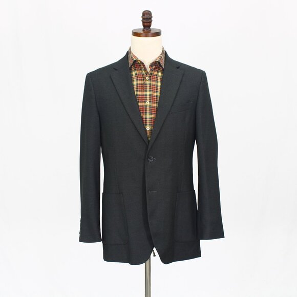 Nautica 40L Gray Blazer Sport Coat Jacket 2-Button Solid T959 - Picture 1 of 11